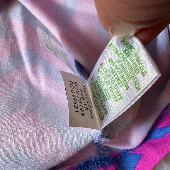 Lilly Pulitzer Vibrant Pink and Blue Dress - Picture 6 of 11